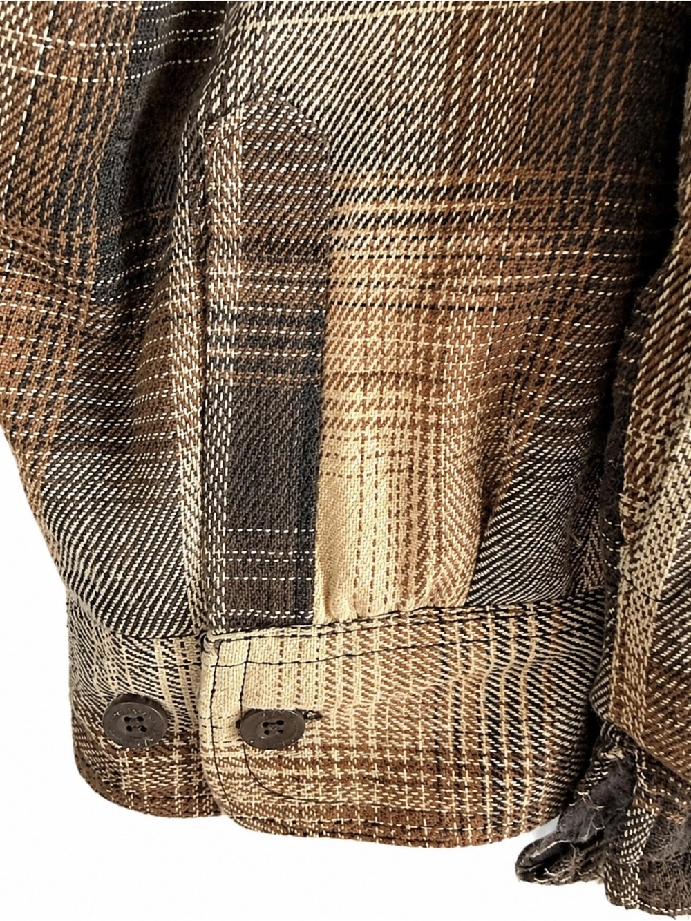 Mountain Ridge Men’s XXL Sherpa Lined Plaid Hooded Shirt Jacket - Picture 5 of 7
